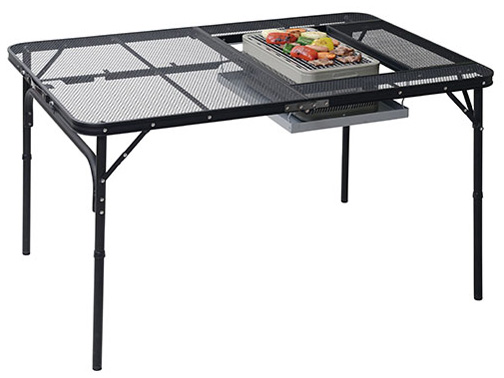 BBQ�^�t���C�g�e�[�u�� TLT-1280B(MBK) �̐��i�摜