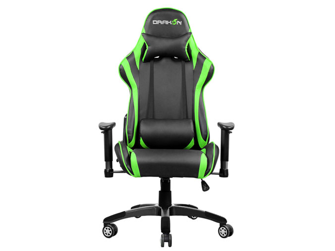 DRAKON �Q�[�~���O�`�F�A DK706GN [�O���[��]