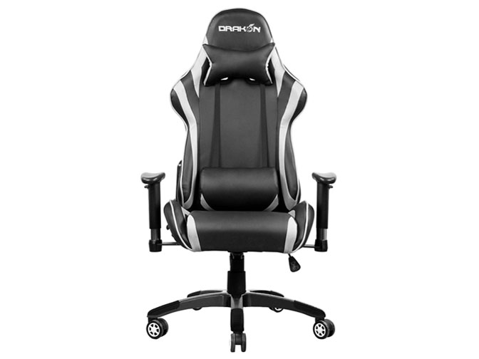 DRAKON �Q�[�~���O�`�F�A DK706WT [�z���C�g]