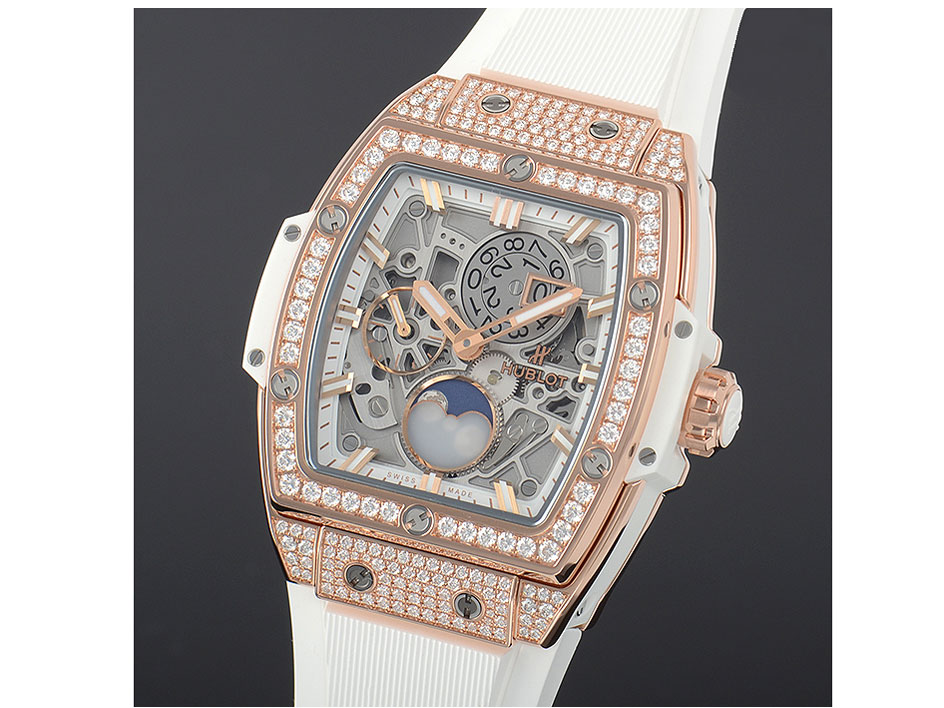 �X�s���b�g �I�u �r�b�O�o�� ���[���t�F�C�Y �L���O�S�[���h �z���C�g �p���F 647.OE.2080.RW.1604 �̐��i�摜