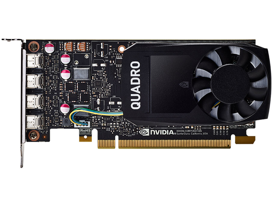 NVIDIA Quadro P1000 EQP1000-4GER [PCIExp 4GB]