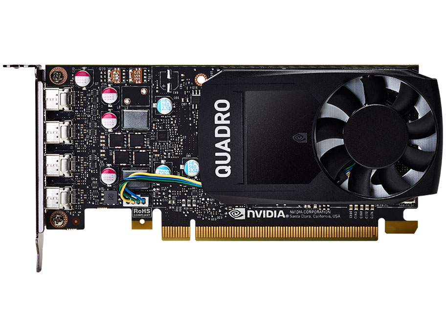 NVIDIA Quadro P600 EQP600-2GER [PCIExp 2GB]