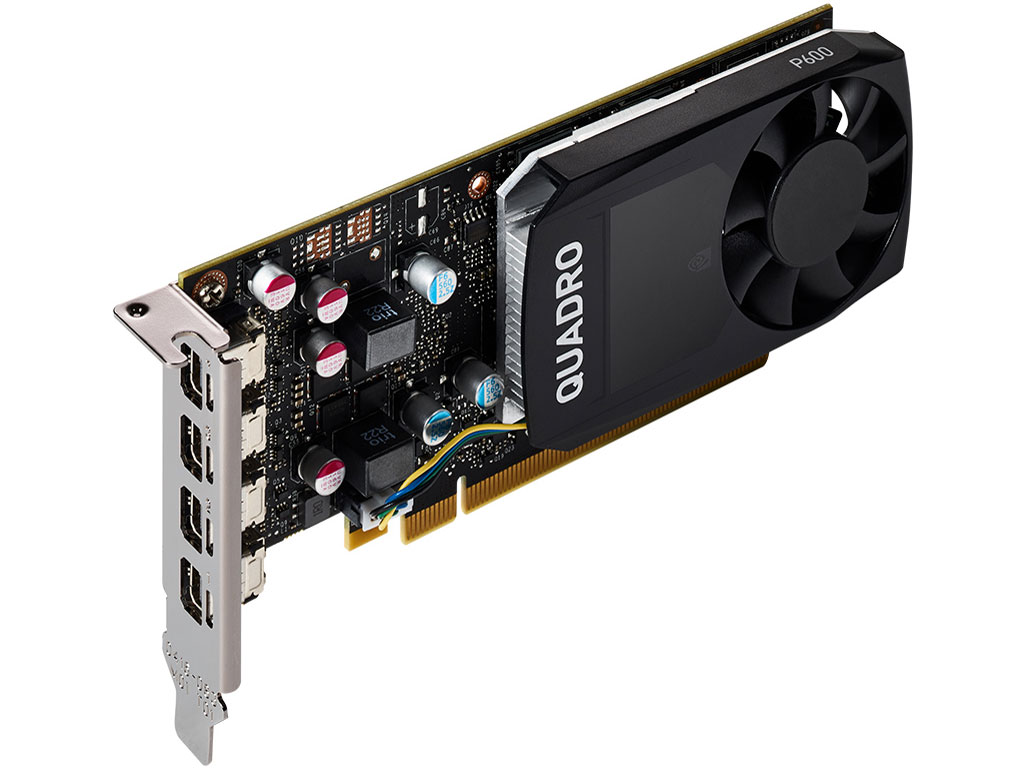 NVIDIA Quadro P600 EQP600-2GER [PCIExp 2GB]