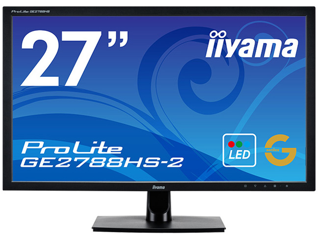 IIYAMA ProLite 27インチ GE2788HS-2 取扱説明書・レビュー記事 - トリセツ