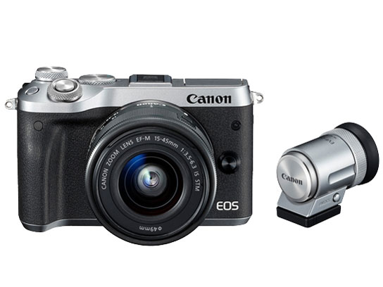 EOS M6 EF-M15-45 IS STM �����YEVF�L�b�g �̐��i�摜