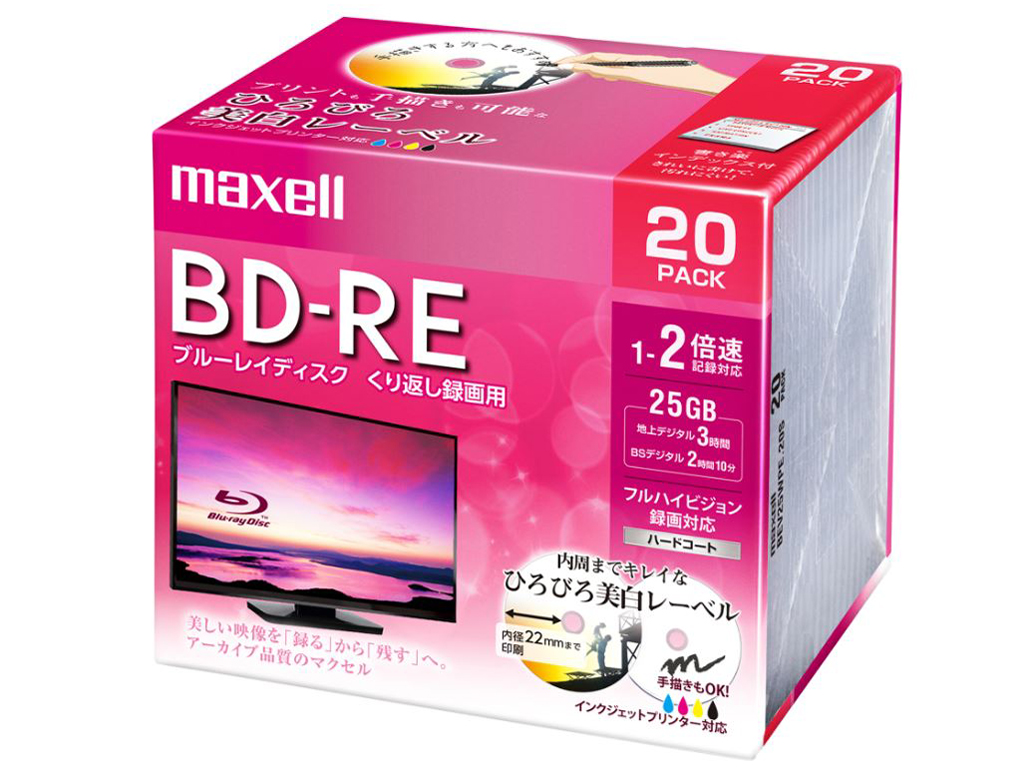 BEV25WPE.20S [BD-RE 2�{�� 20���g]