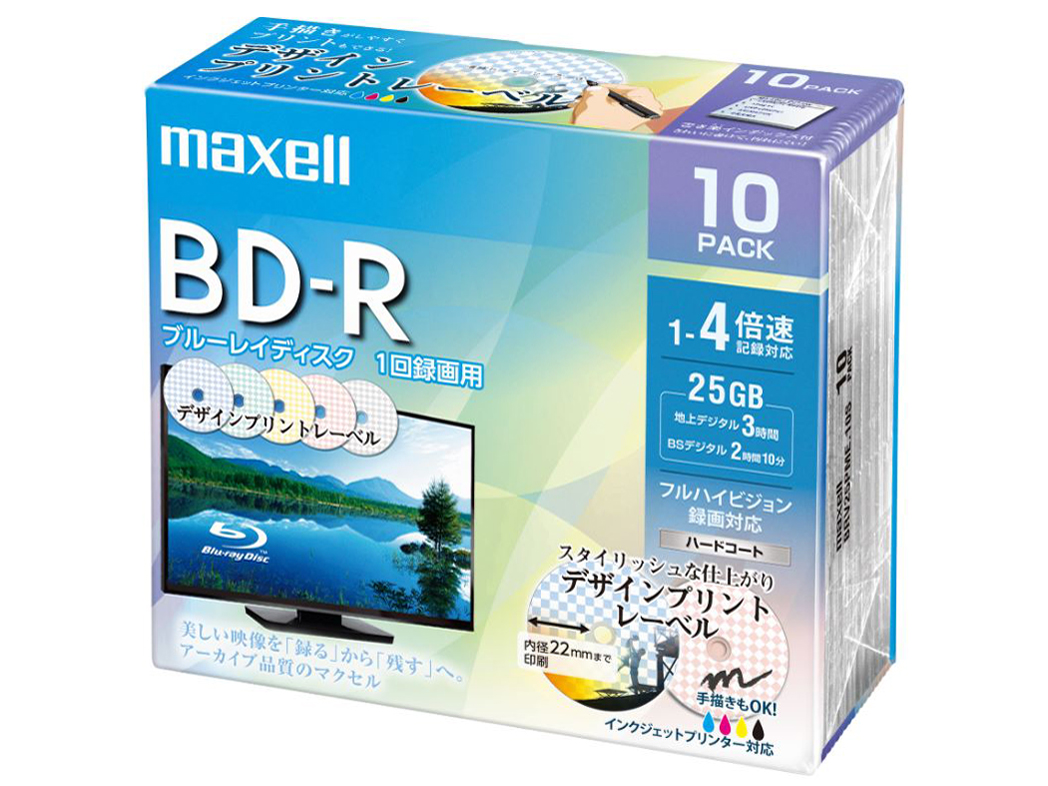 BRV25PME.10S [BD-R 4�{�� 10���g]