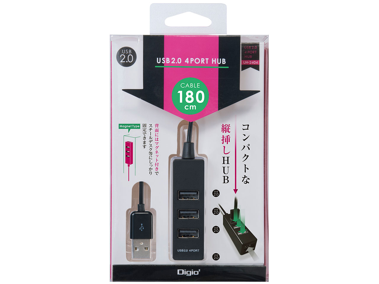 Digio2 UH-2424BK [�u���b�N]