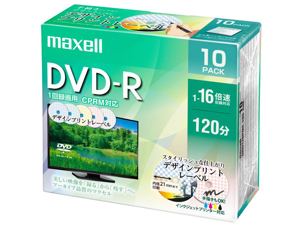 DRD120PME.10S [DVD-R 16�{�� 10���g]