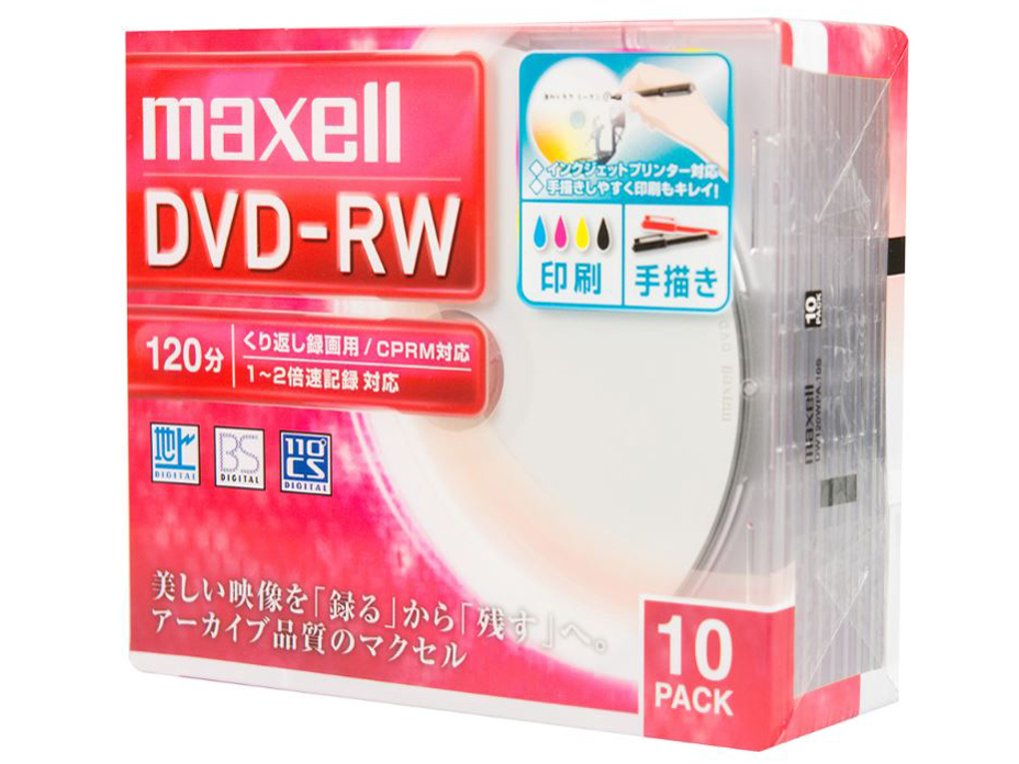 DW120WPA.10S [DVD-RW 2�{�� 10���g]
