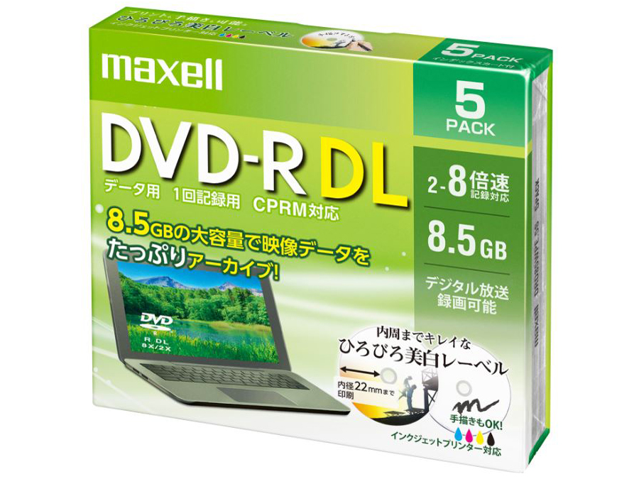DRD85WPE.5S [DVD-R DL 8�{�� 5���g]