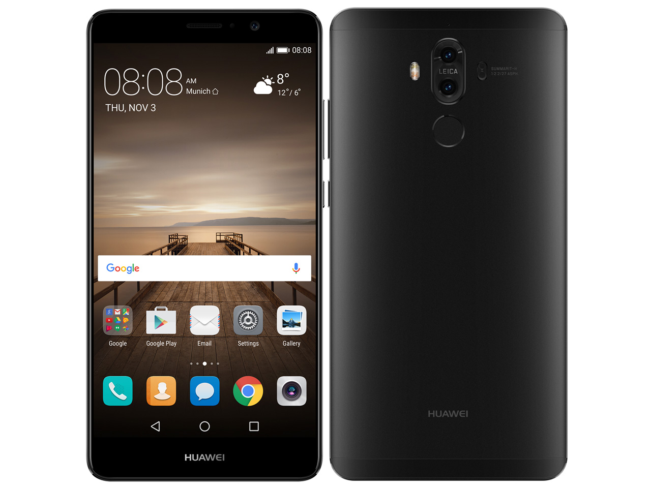 HUAWEI Mate 9 SIM�t���[ [�u���b�N] �̐��i�摜