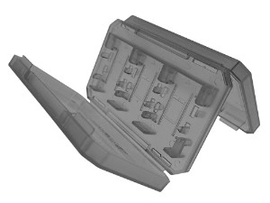 �J�[�h�P�[�X6 for Nintendo Switch ILXSW197 [�u���b�N]
