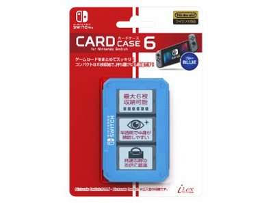 �J�[�h�P�[�X6 for Nintendo Switch ILXSW198 [�u���[]