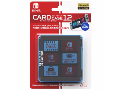 �J�[�h�P�[�X12 for Nintendo Switch ILXSW201 [�u���[]