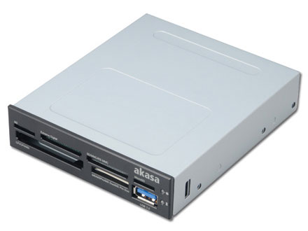 AK-ICR-07U3A [����USB 16in1 �u���b�N/�z���C�g] �̐��i�摜