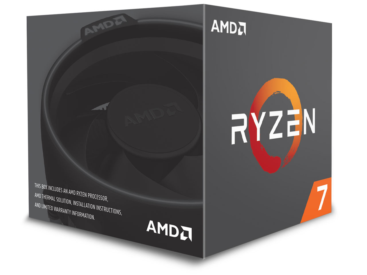 �w�p�b�P�[�W�x Ryzen 7 1700 BOX �̐��i�摜
