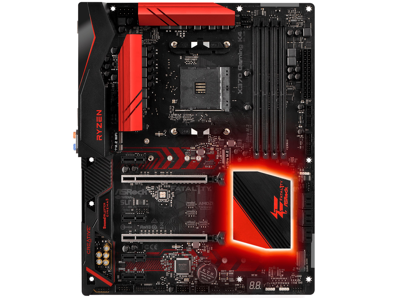 Fatal1ty X370 Gaming K4 �̐��i�摜