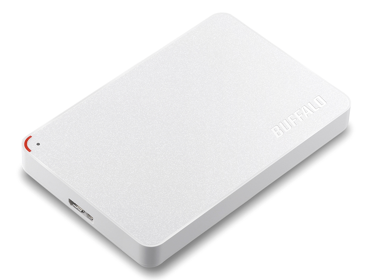 MiniStation HD-PCF1.0U3-BWE [�z���C�g]