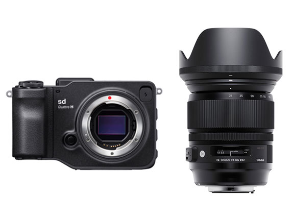 SIGMA sd Quattro H 24-105mm F4 DG OS HSM Art �����Y�L�b�g �̐��i�摜