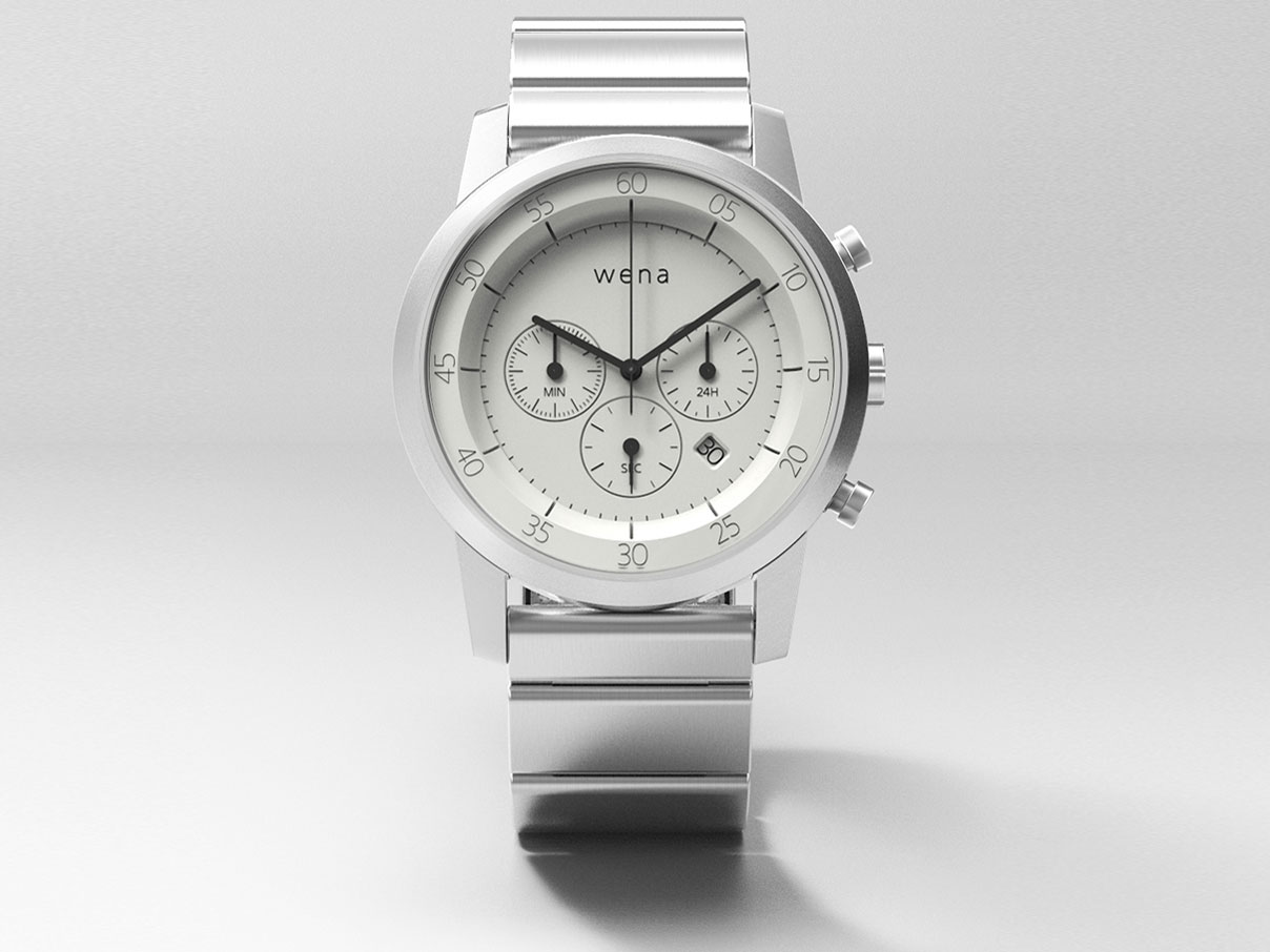 wena wrist Chronograph WN-WC01W [�z���C�g] �̐��i�摜