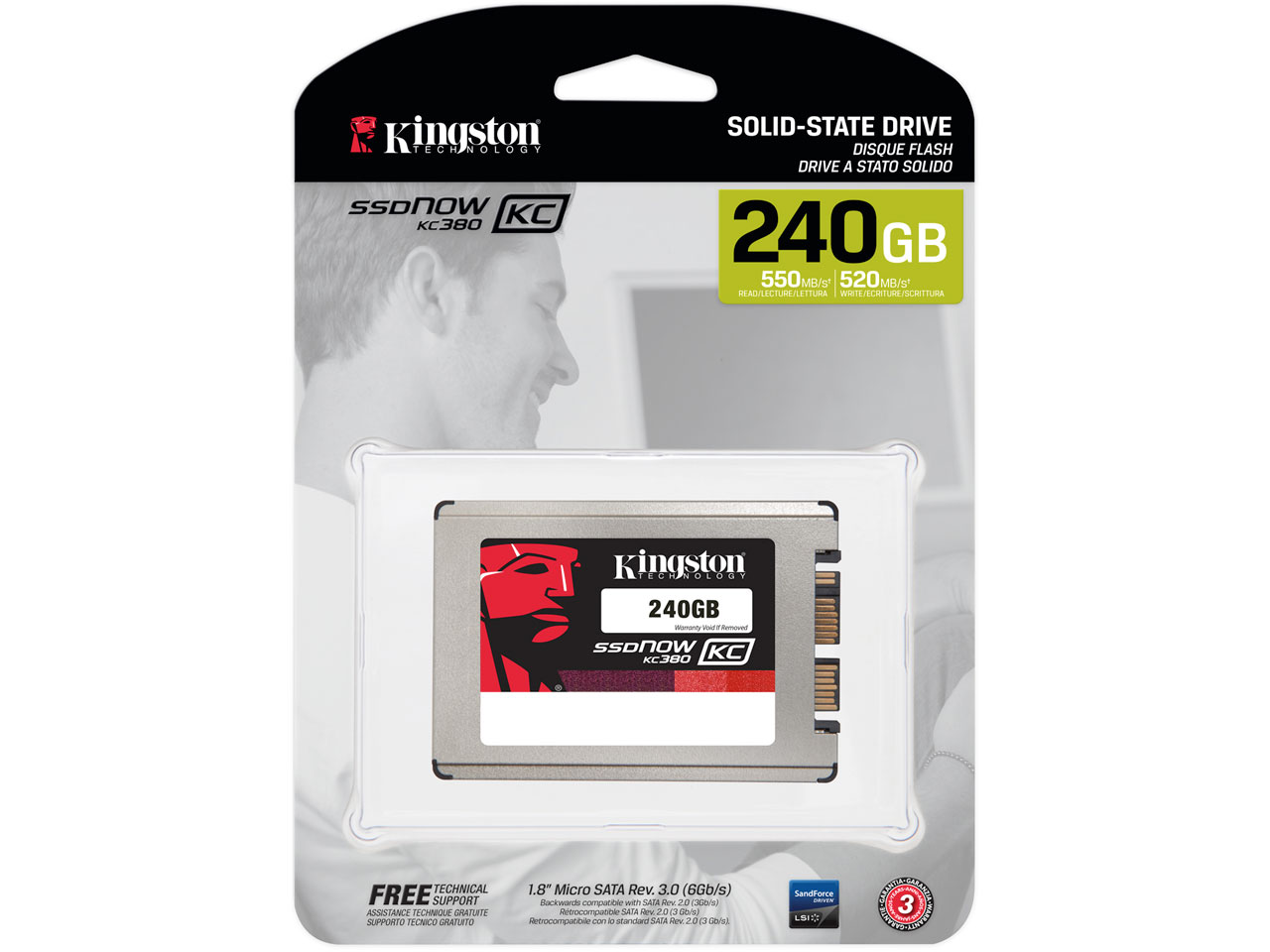 SSDNow KC380 Drive SKC380S3/240G
