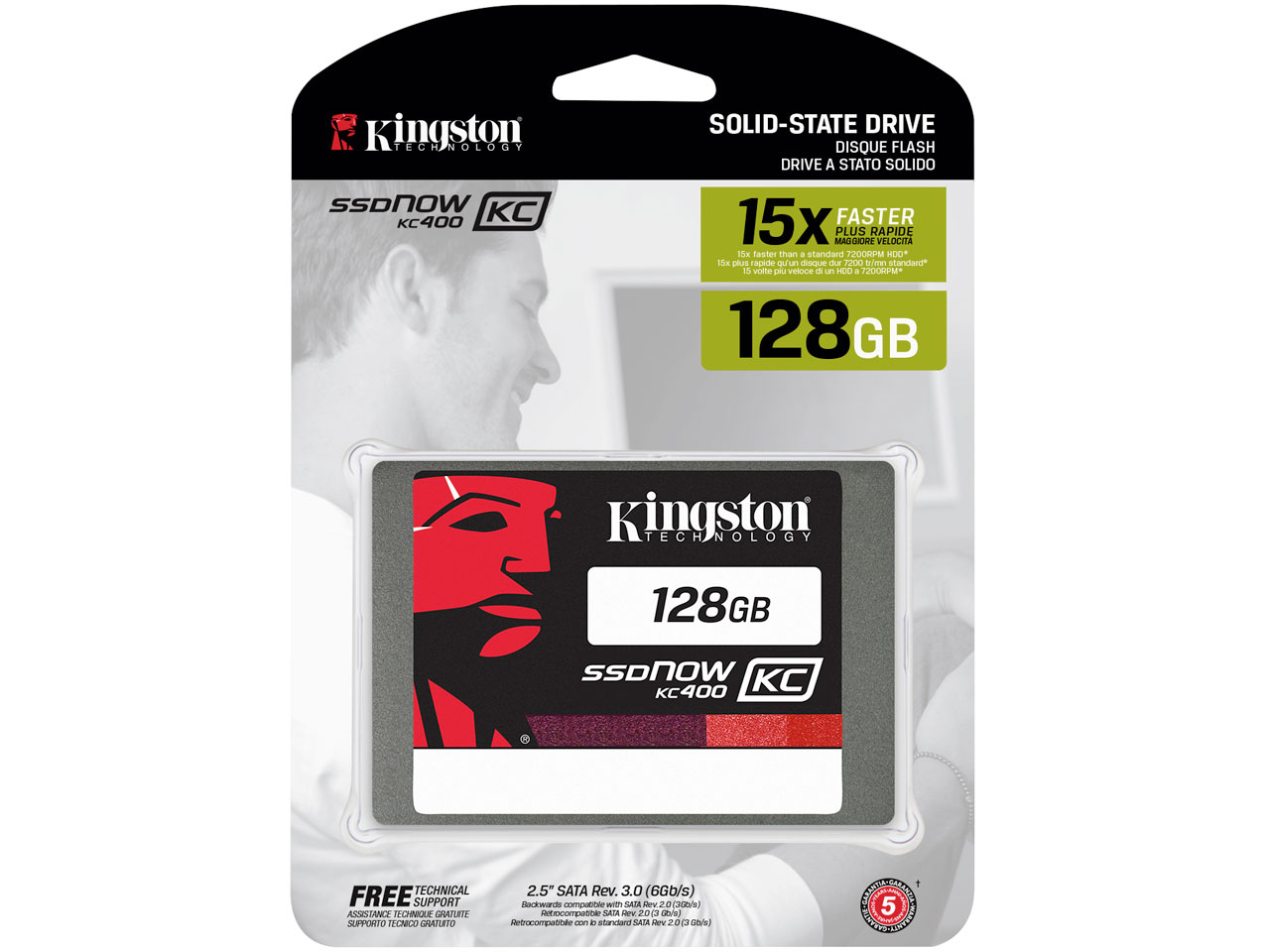SSDNow KC400 Drive SKC400S37/128G