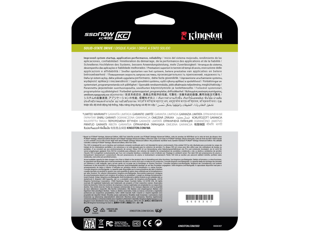 SSDNow KC400 Drive SKC400S37/128G
