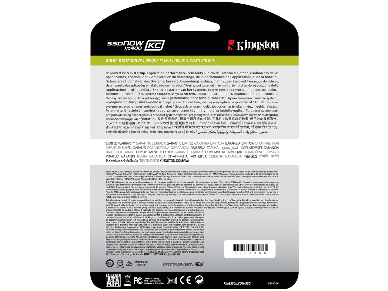 SSDNow KC400 Drive SKC400S37/256G