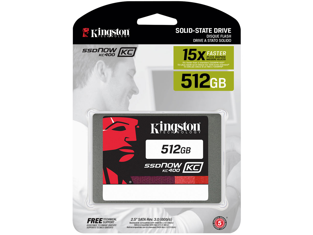 SSDNow KC400 Drive SKC400S37/512G