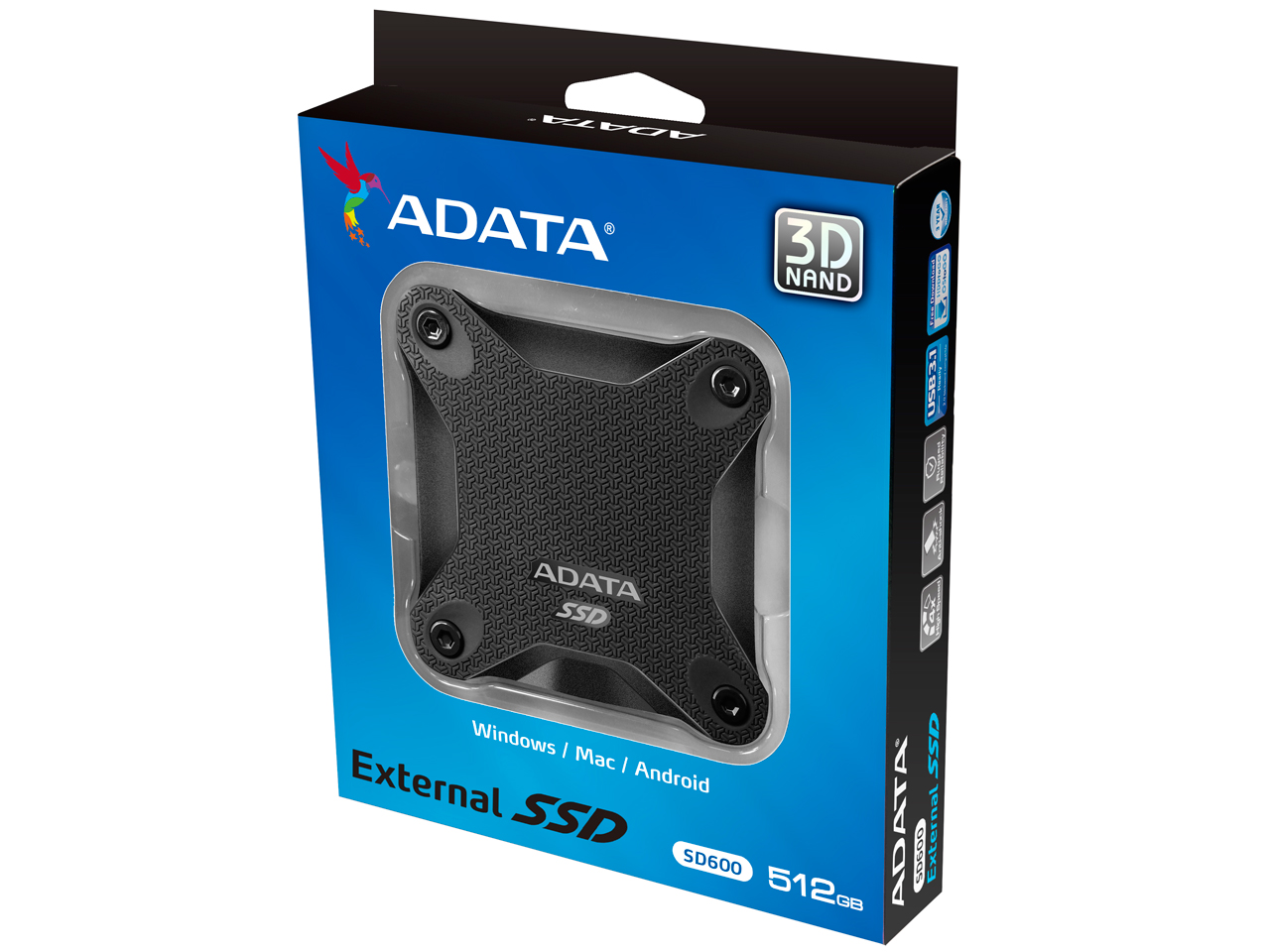 Durable SD600 ASD600-512GU31-CBK [�u���b�N]