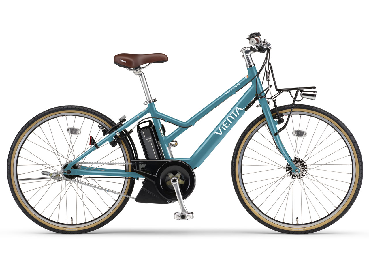 ヤマハ・PAS VIENTA-5(PA26V)26インチ電動自転車　屋根保管 ヤマハ PAS VIENTA5 PA26V 2017年モデル [シルキーホワイト] +