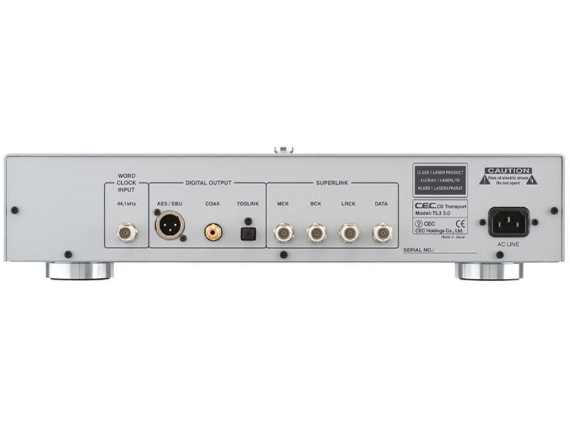 Double Belt Drive CD Transport TL3 3.0 [�V���o�[]