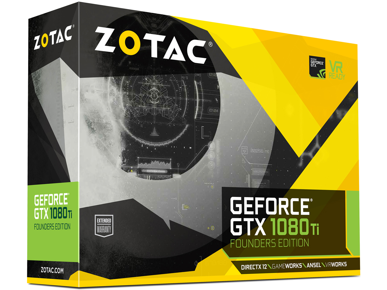 ZOTAC GeForce GTX 1080 Ti Founders Edition ZT-P10810A-10P [PCIExp 11GB]