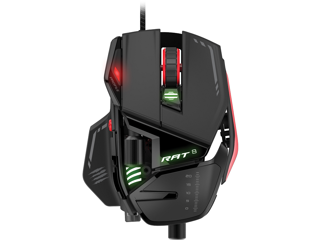 RAT 8 Optical Gaming Mouse MCB43733J0A3