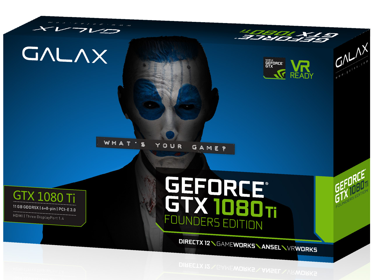 GALAX GF PGTX1080TI/11GD5 [PCIExp 11GB]
