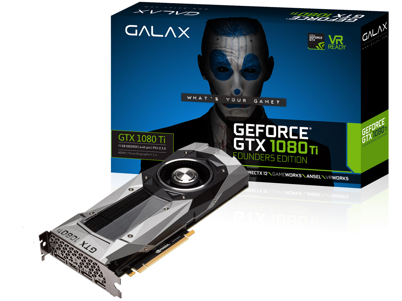GALAX GF PGTX1080TI/11GD5 [PCIExp 11GB] �̐��i�摜