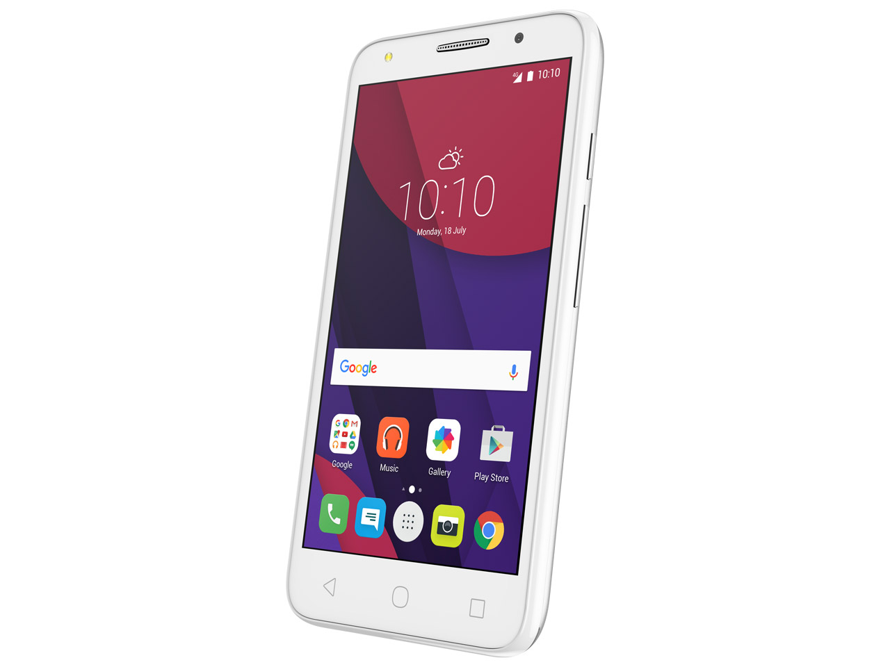 �w�{�� �΂�2�x Alcatel PIXI 4 SIM�t���[ [���^���b�N�V���o�[] �̐��i�摜