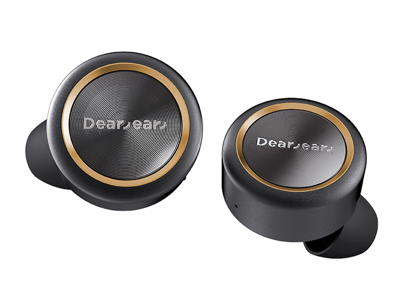 ENDEAR DE-TW01-BLK [Black/Gold]