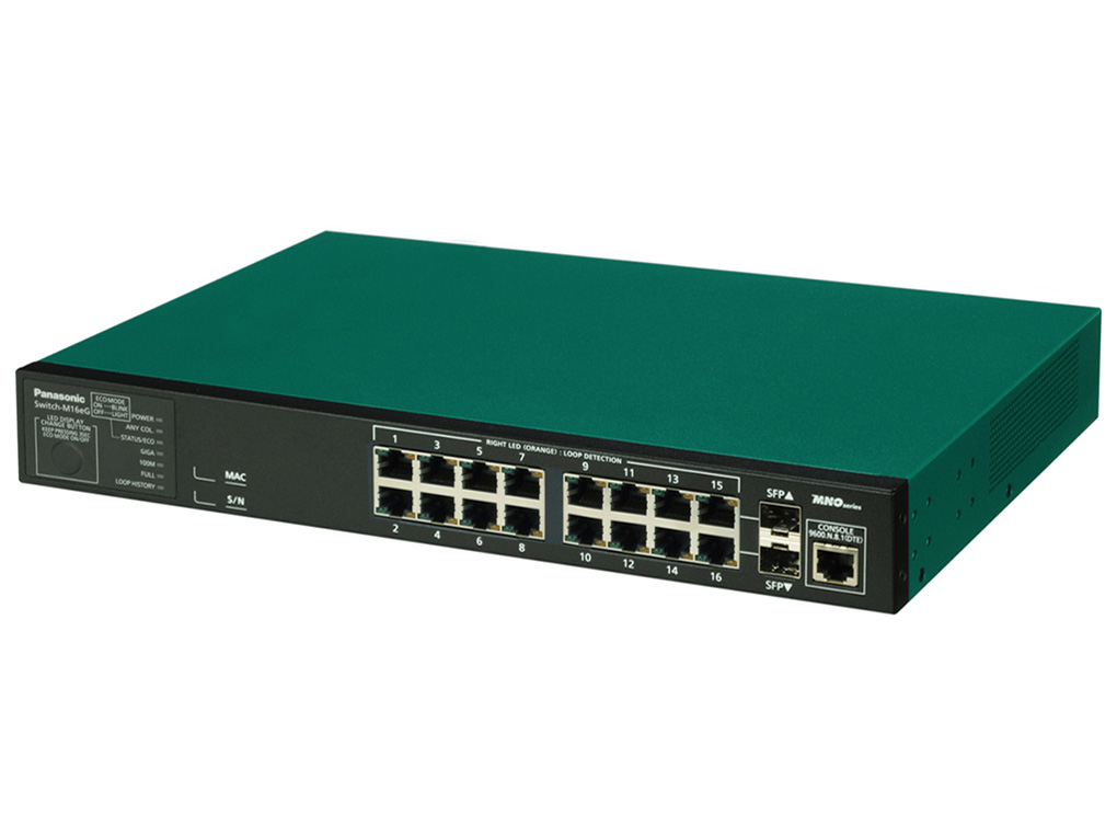 Switch-M16eG PN28160KB3 [�O���[��/�u���b�N] �̐��i�摜