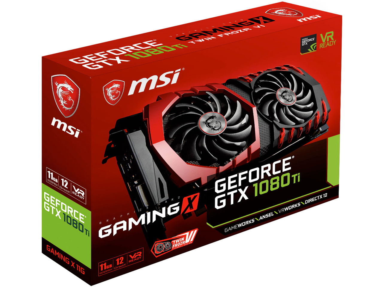 GTX 1080 Ti GAMING X 11G [PCIExp 11GB]