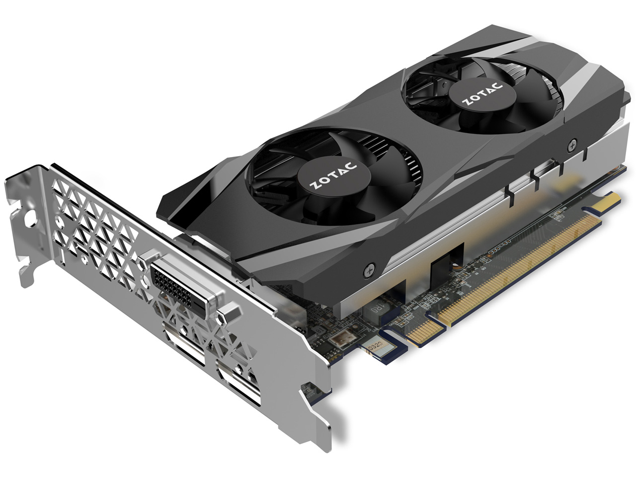 ZOTAC GeForce GTX 1050 Low Profile ZT-P10500E-10L [PCIExp 2GB]