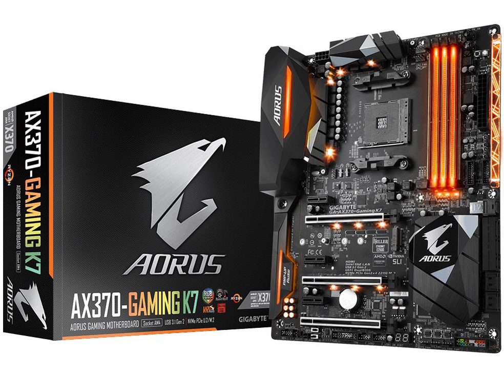 Gigabyte ga ax370 gaming k7 обзор