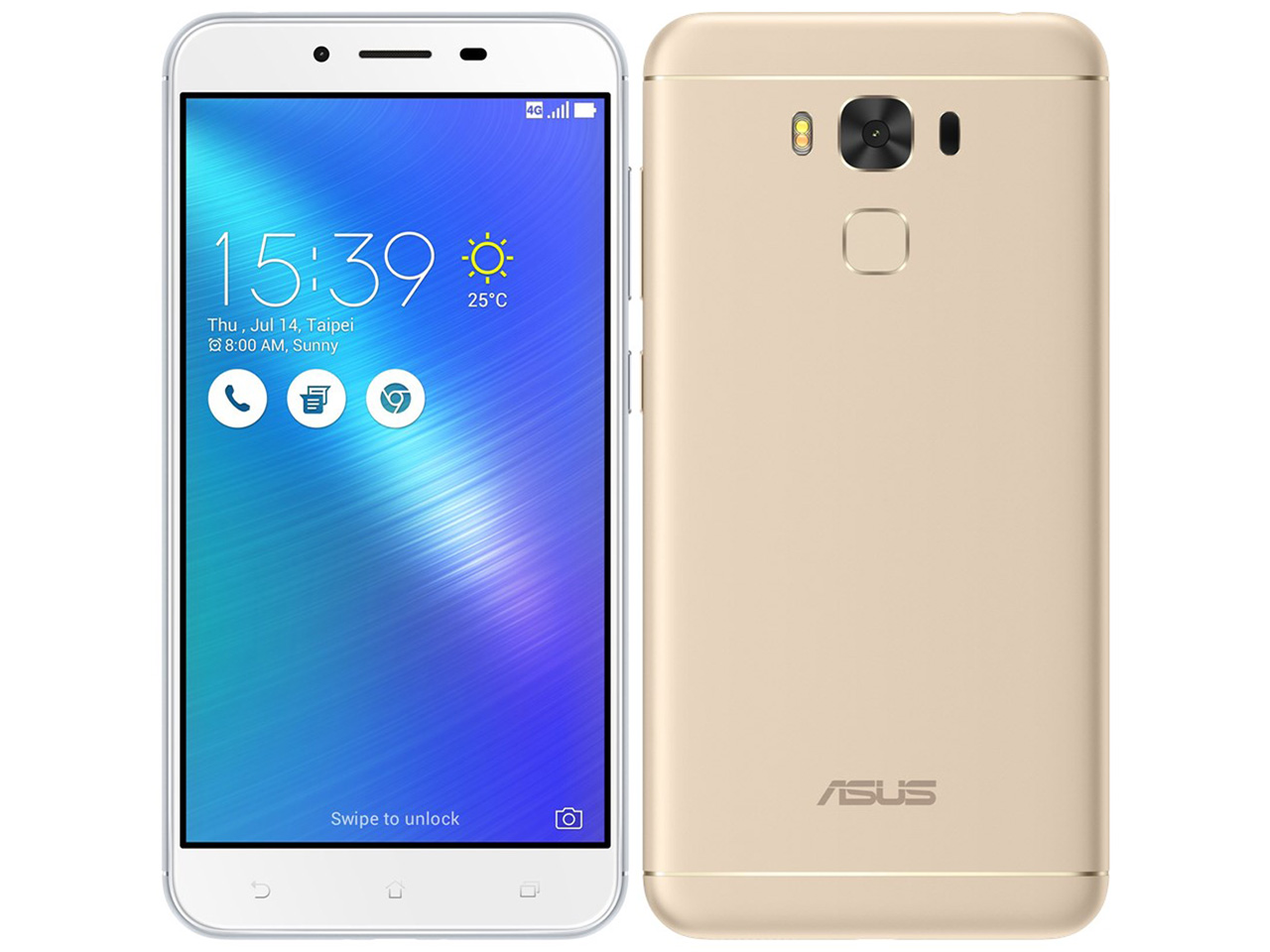 ZenFone 3 Max ZC553KL-GD32S3 SIM�t���[ [�S�[���h] �̐��i�摜