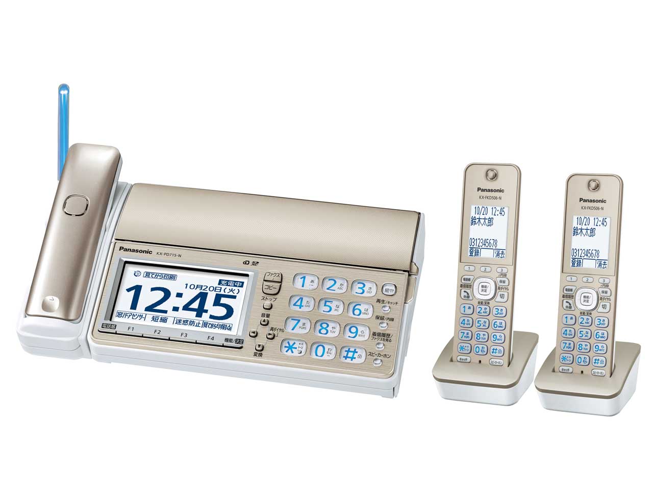 ���������� KX-PD715DW-N [�V�����p���S�[���h] �̐��i�摜