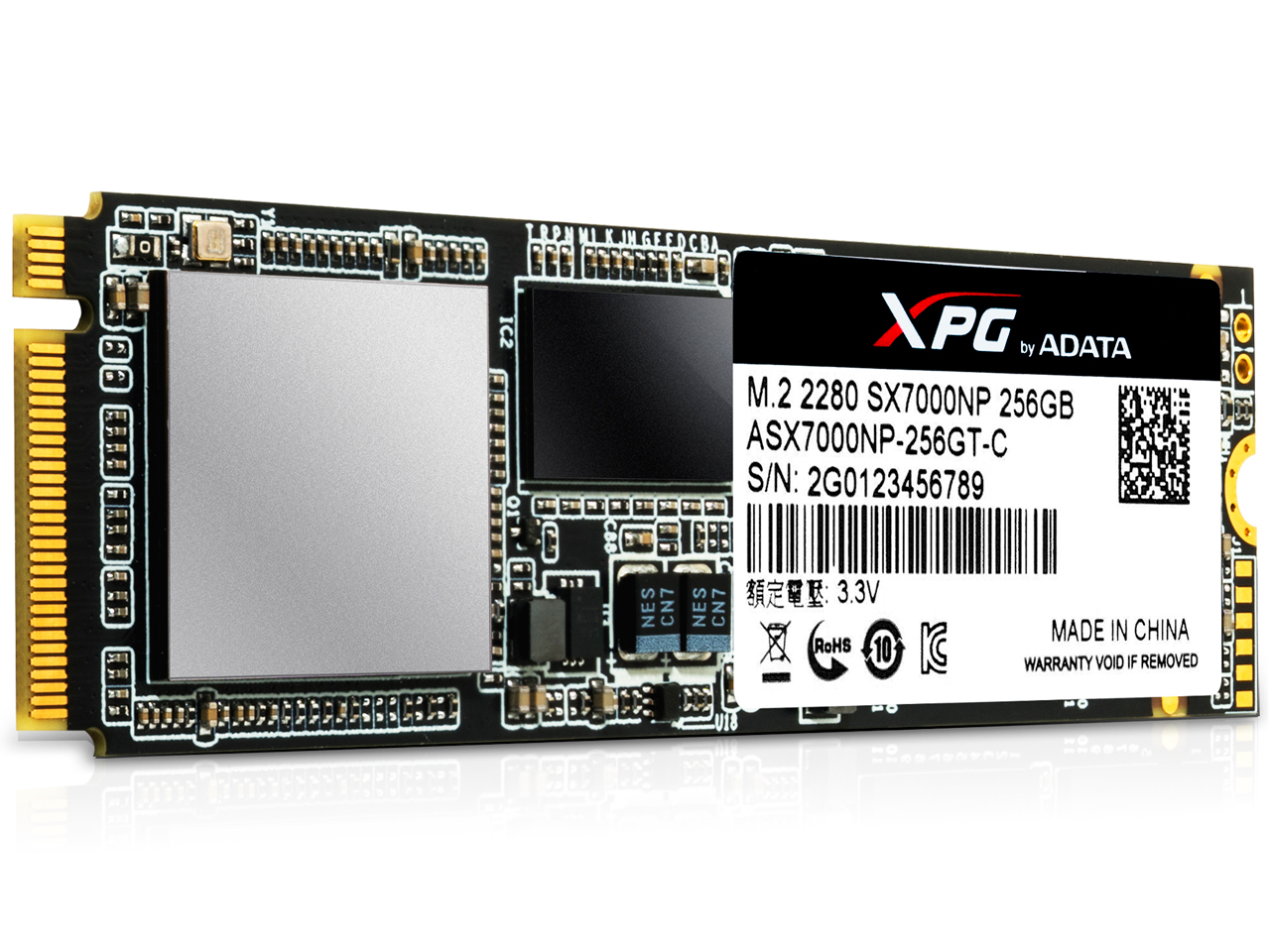 XPG SX7000 ASX7000NP-256GT-C