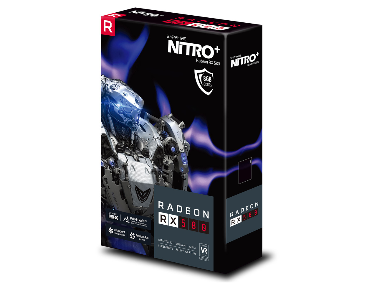 SAPPHIRE NITRO+ RADEON RX 580 8G GDDR5 OC [PCIExp 8GB]