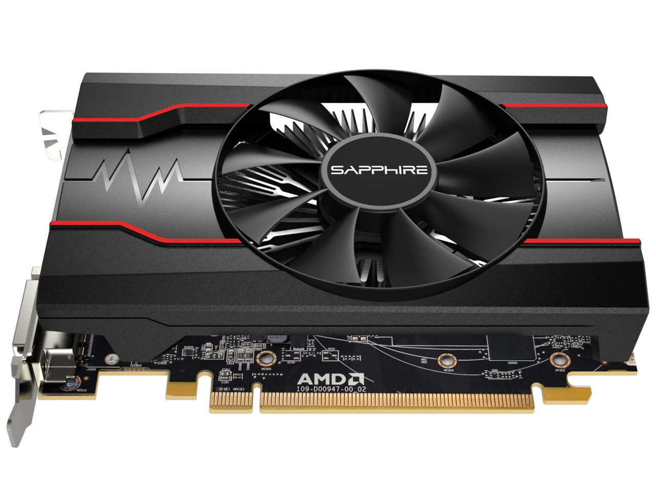 SAPPHIRE PULSE RADEON RX 550 2G GDDR5 HDMI/DVI-D/DP [PCIExp 2GB]