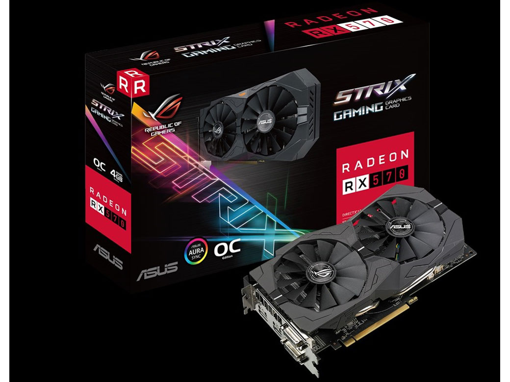 ROG-STRIX-RX570-O4G-GAMING [PCIExp 4GB] �̐��i�摜