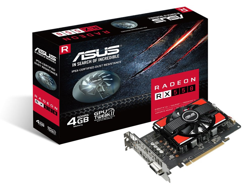 RX550-4G [PCIExp 4GB] �̐��i�摜
